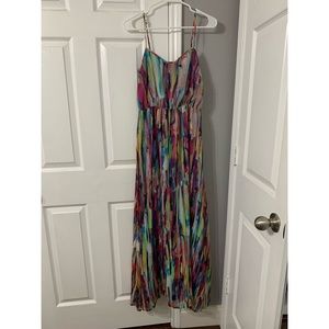 Colorful maxi dress